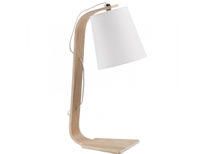 Dubová stolní lampa Kave Home Repcy