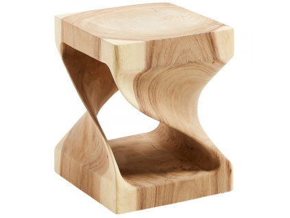 Dřevěný odkládací stolek Kave Home Hakon I. 30 x 30 cm