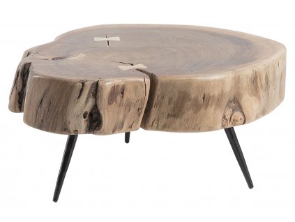 Dřevěný konferenční stolek Kave Home Eider 49 cm