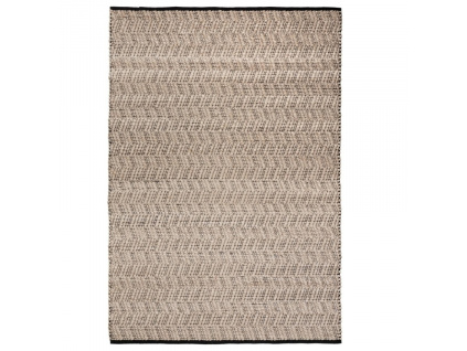 Hnědý vlněný koberec Kave Home Neida 160 x 230 cm
