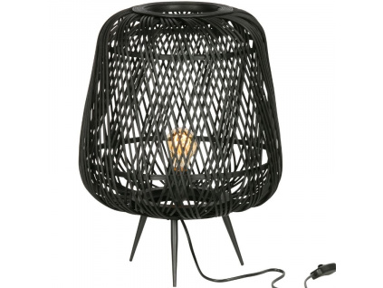 Černá bambusová stolní lampa Bamboo 48 cm848x848