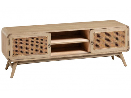 Dřevěný TV stolek Kave Home Nalu 150 x 40 cm