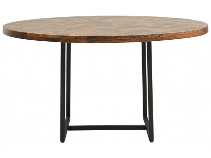 Mangový kulatý jídelní stůl Kant 140 cm