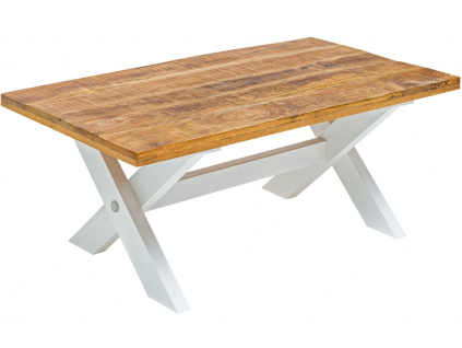 Masivní mangový konferenční stolek Provence 110 x 60 cm