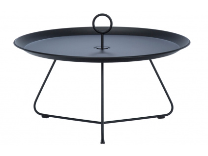 Černý kovový konferenční stolek HOUE Eyelet 71 cm