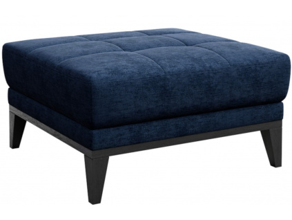 Tmavě modrá látková podnožka MESONICA Musso Tufted