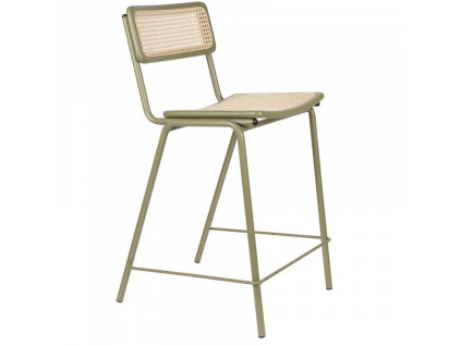 Zelená ratanová barová židle ZUIVER JORT 66,5 cm848x848 (6)