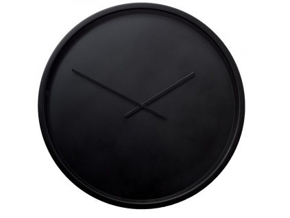 Nástěnné černé minimalistické hodiny ZUIVER BANDIT848x848