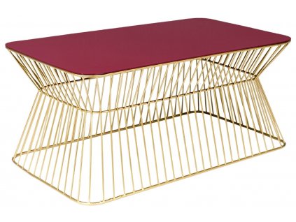 Vínovo zlatý kovový konferenční stolek BOLD MONKEY NO OFFENCE1309x848