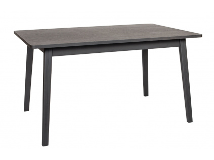 Černý dubový jídelní stůl Woodman Skagen 140 x 90 cm1309x848