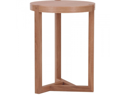 Dubový kulatý odkládací stolek Woodman Brentwood 41 cm848x848