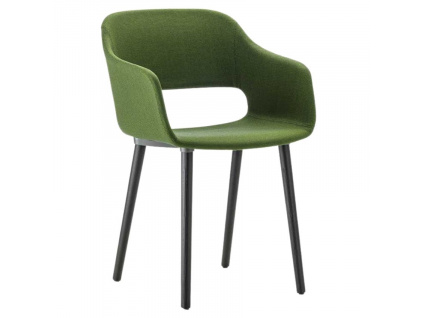 Zelená látková jídelní židle Babila 2756