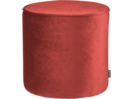 Malinově červený sametový taburet Norma 46 cm848x848