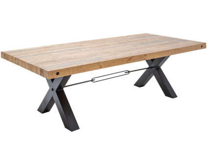 Masivní borovicový jídelní stůl Hogan 200x100 cm