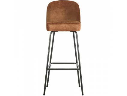 Koňakově hnědá koženková barová židle Tergi 79 cm848x848