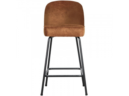 Koňakově hnědá koženková barová židle Tergi 65 cm848x848