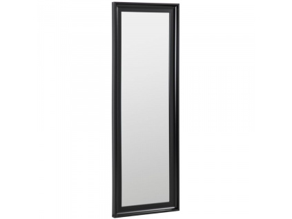 Černé lakované zrcadlo Kave Home Romila 152,5 cm