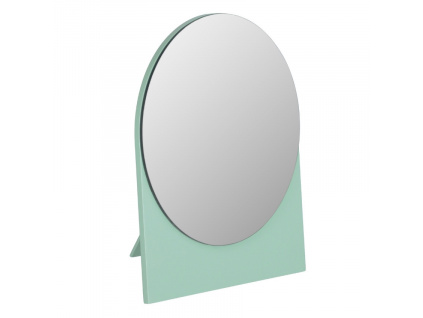 Zelené stolní zrcadlo Kave Home Mica 17x20 cm