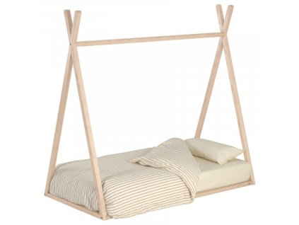 Dřevěná dětská postel LaForma Maralis 70 x 140 cm