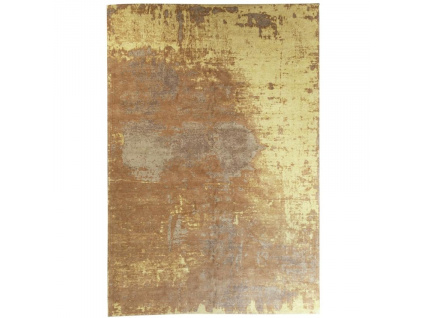 Zlato hnědý bavlněný koberec Charlize 240 x 350 cm