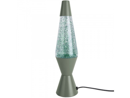 Zelená kovová stolní lampa Sparke