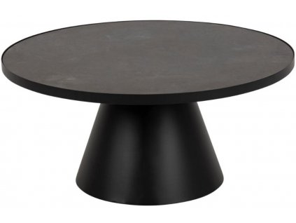 Černý keramický konferenční stolek Sandro 85,7 cm