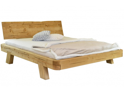 Masivní smrková postel Amia 160 x 200 cm