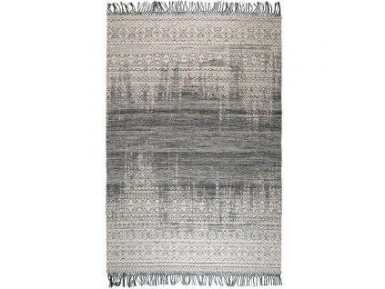Ručně tkaný šedo béžový koberec WLL LIV 170 x 240 cm