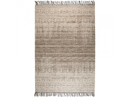 Ručně tkaný hnědý koberec WLL LIV 200 x 300 cm
