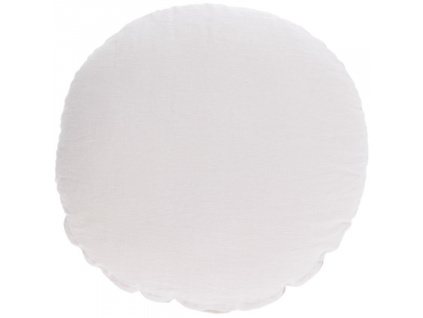 Bílý povlak na polštář Kave Home Tamanne 45 cm