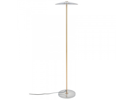 Bronzová kovová stojací lampa ZUIVER FLOAT 132 cm