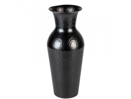 Černá váza WLL DUNJA 40 cm