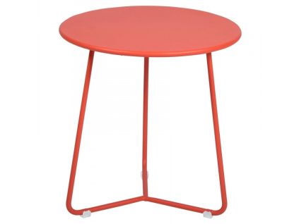 Oranžový kovový odkládací stolek Fermob Cocotte 34,5 cm