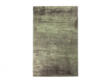 Zeleno béžový bavlněný koberec Charlize 240 x 160 cm