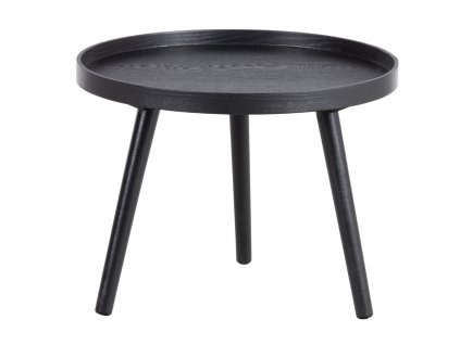 Černý borovicový konferenční stolek Mireli 45 cm