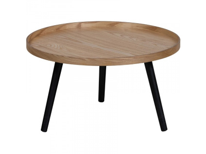 Hnědý jasanový konferenční stolek Mireli 60 cm848x848