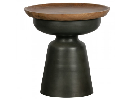 Dřevěný odkládací stolek Dea 48 cm