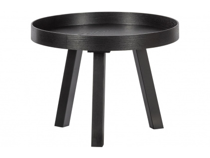 Černý borovicový konferenční stolek Bea 60 cm
