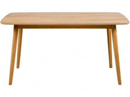 Přírodní dubový jídelní stůl Nagy 150 x 80 cm