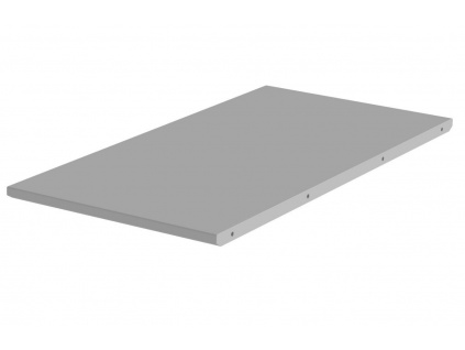 Matně šedá lakovaná prodlužovací deska ke stolu Tenzo Dot 45 x 90 cm