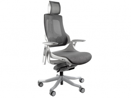 Černá designová kancelářská židle Master A03