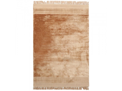 Oranžový látkový koberec Peew 170x240 cm
