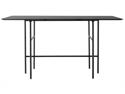 Černý dubový barový stůl MENU SNAREGADE 200 x 90 cm