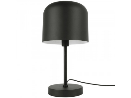 Černá kovová stolní lampa Ari