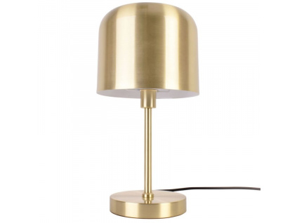 Zlatá kovová stolní lampa Ari