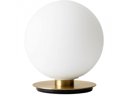 Matně opálově bílá skleněná nástěnná/stolní lampa MENU TR 22 cm