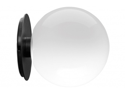 Leskle opálově bílé skleněné nástěnné/stropní světlo MENU TR II. 22 cm