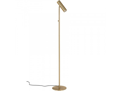 Zlatá kovová stojací lampa Aris 150 cm