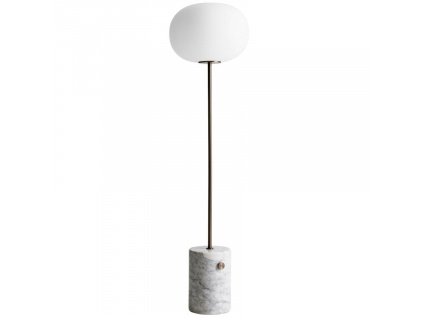 Bílá mramorová stojací lampa MENU JWDA 150 cm15 kopie