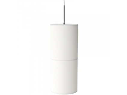 Bílé látkové závěsné světlo MENU HASHIRA 30 cm